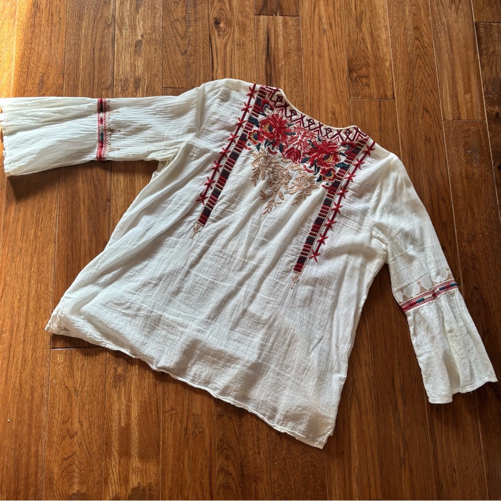 Johnny Was blouse - Picture 2 of 6